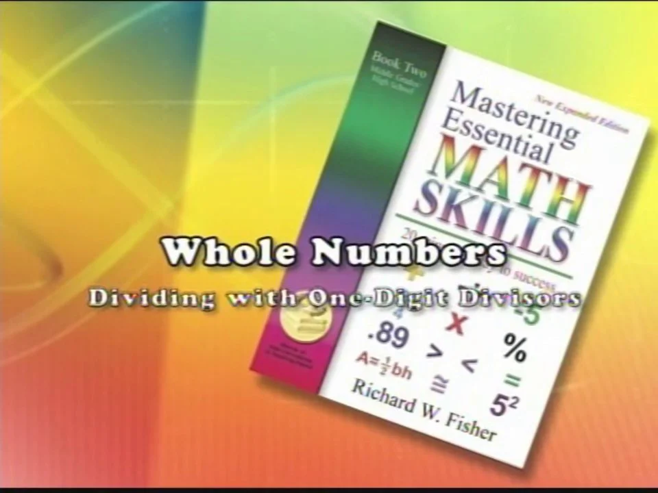 6.Book 2 Whole Numbers Dividing With One Digit Divisors / división con