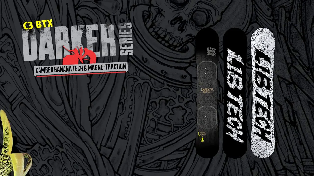 LIB TECH Dark Series 164cm リブテック 板のみ LIB TECH Dark Series 164cm リブテック 板のみ LIB TECH Dark Series