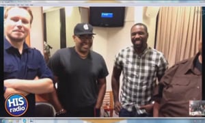 mandisa's band is backstage at GMA