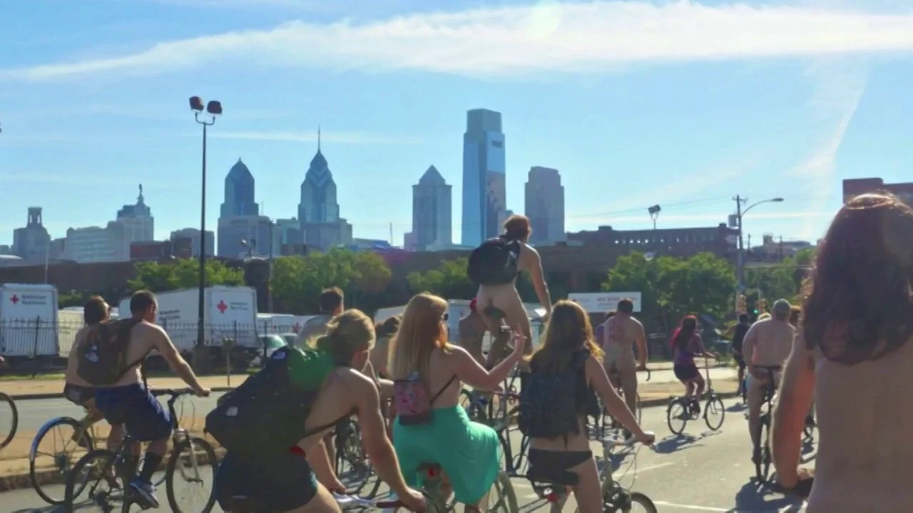 Philly Naked Bike Ride 2013