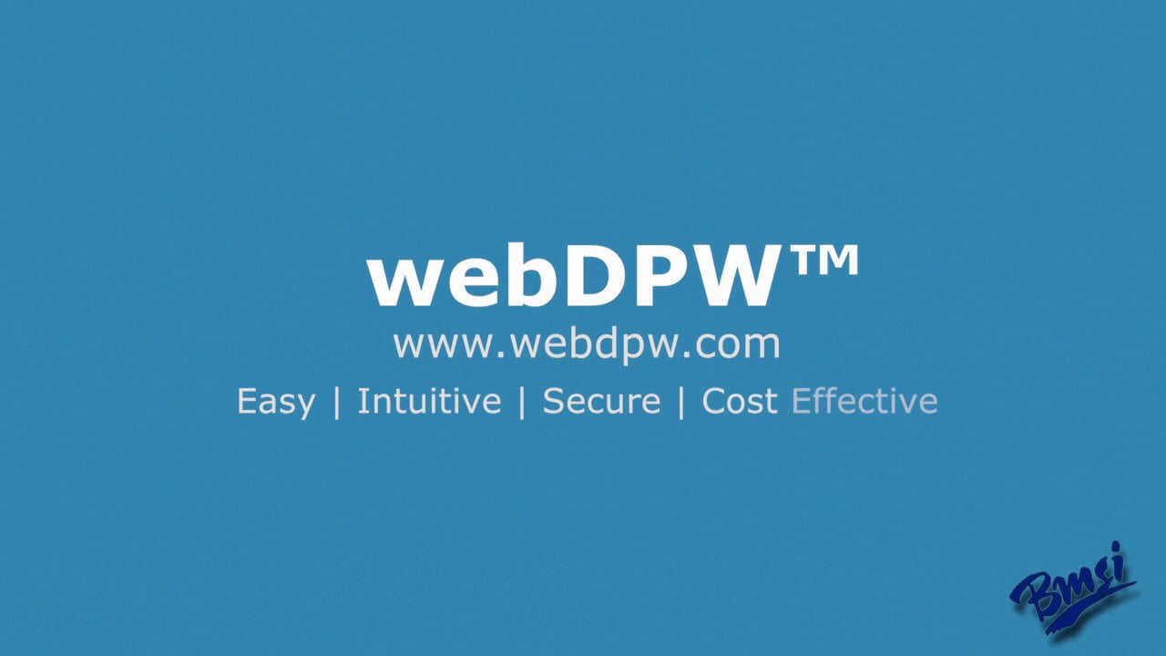 WebDPW - Website Overview Video