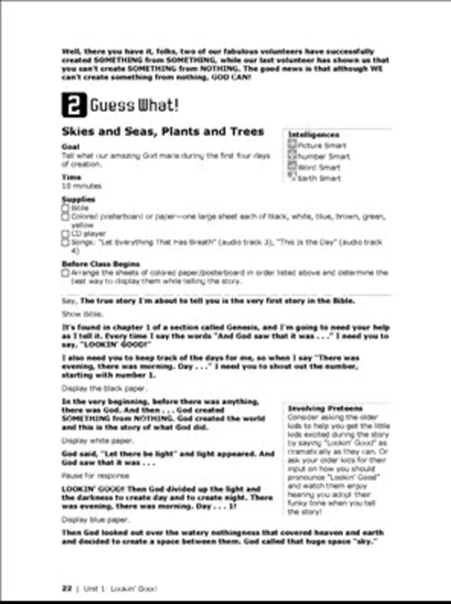 Kid Connection Teaching Tips Year 1 on Vimeo