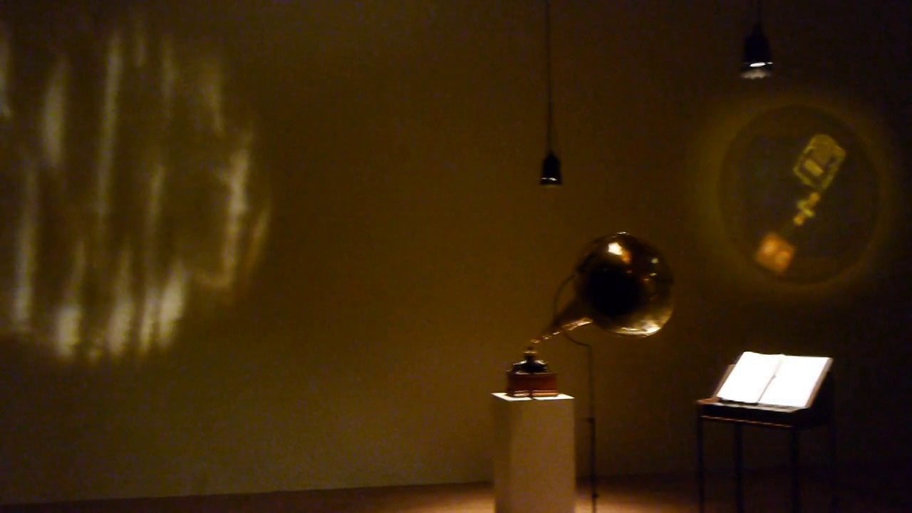 Screenshot of Lichtklangphonogramm