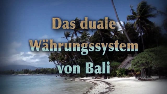 Bali's Dual Currency System