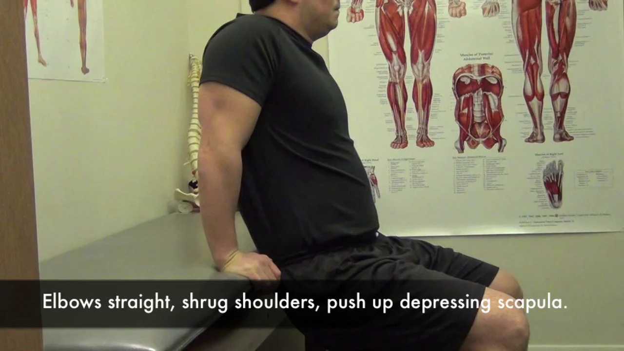 Scapula Depression Dips on Vimeo