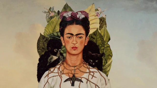 Frida Kahlo Autorretrato Con Collar