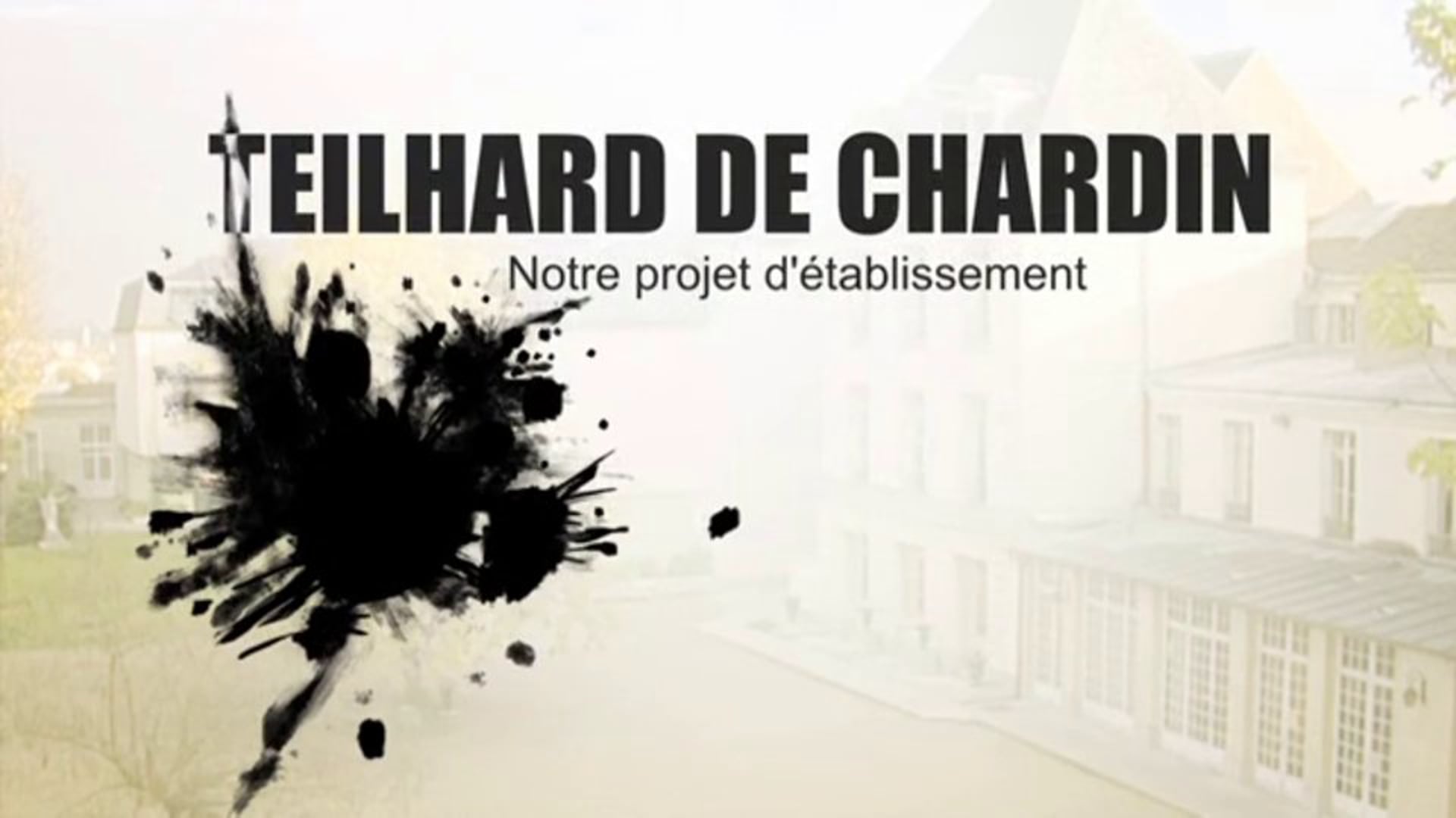 Notre projet d'établissement !