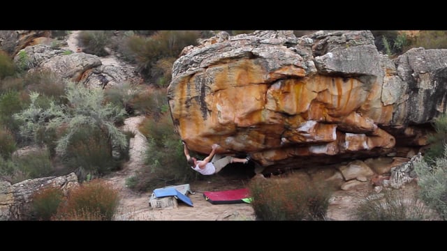 Matt Fultz in the Rocklands