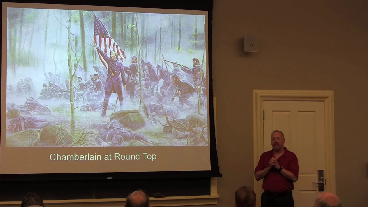 "Up Closer With Joshua Lawrence Chamberlain" (Associate Professor of History Patrick Rael) on Vimeo