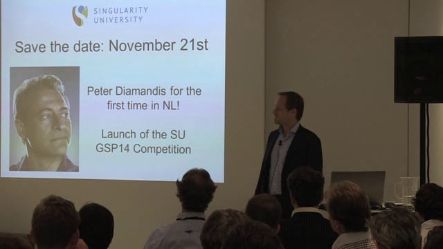 Singularity University: 1 Yuri van Geest