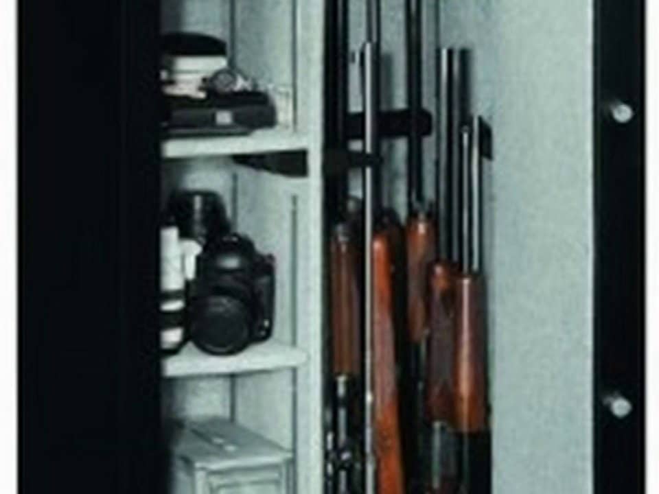StackOn SS22MBE 22 Gun Fully Convertible Security Safe with