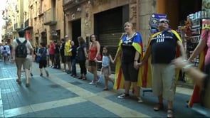 Escalencs a la Via Catalana