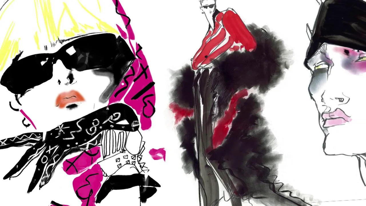 Bold, Beautiful and Damned: The World of 1980s Fashion Illustrator