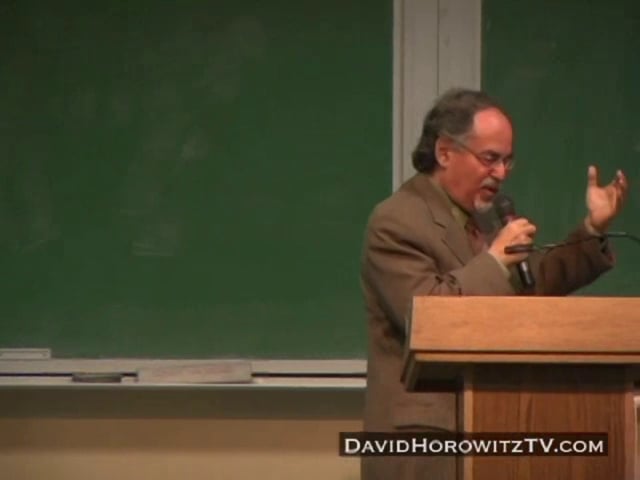 David Horowitz at UCSB-P2