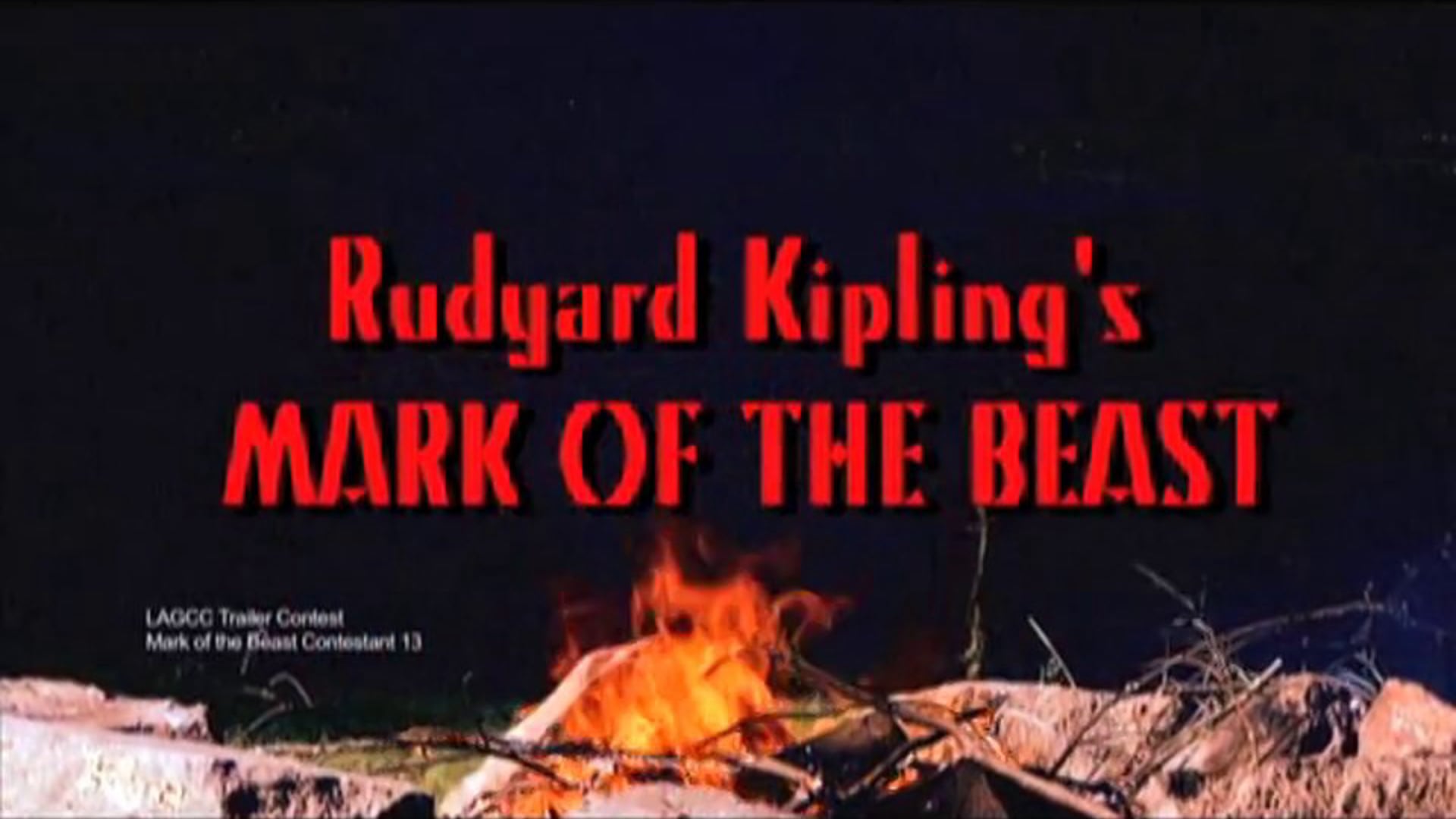 "THE MARK OF THE BEAST" FILM TRAILER