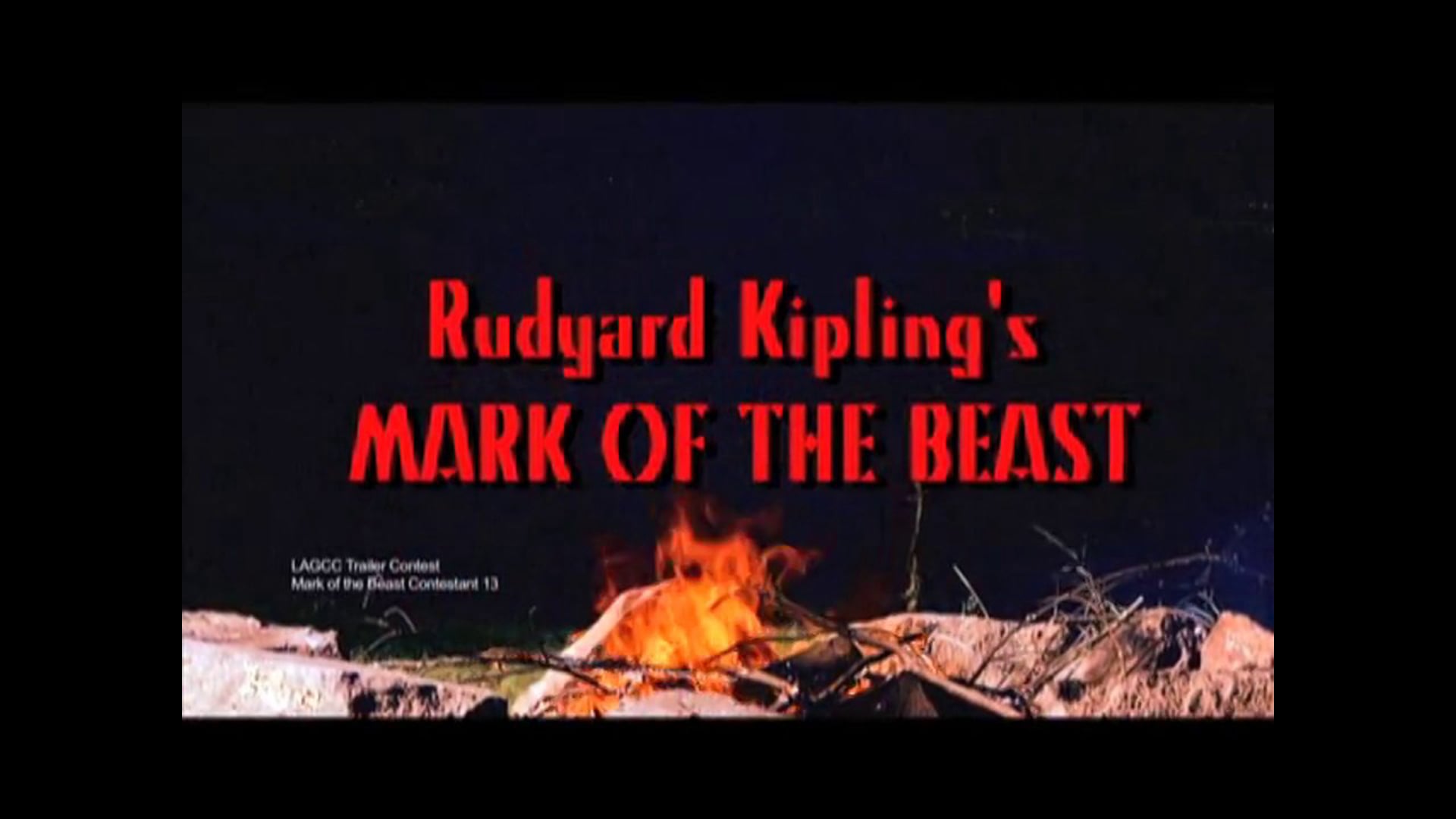 "THE MARK OF THE BEAST" FILM TRAILER
