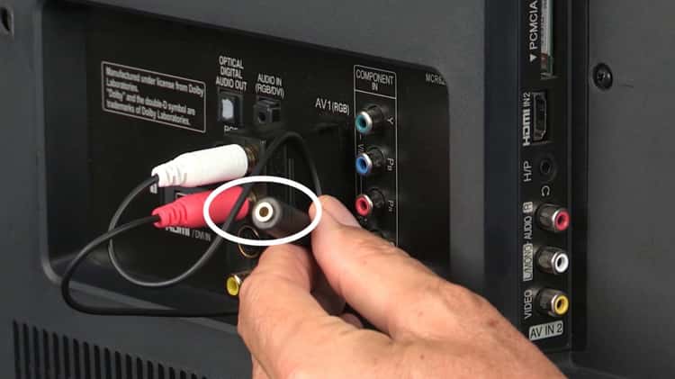 Connecting sennheiser discount headphones to tv