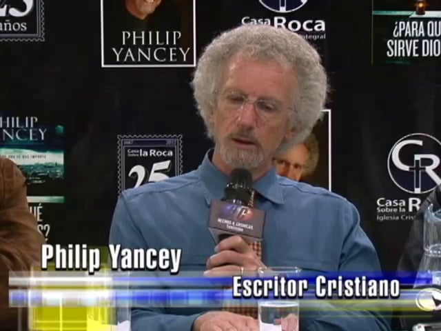 Philip Yancey en Casa Sobre la Roca