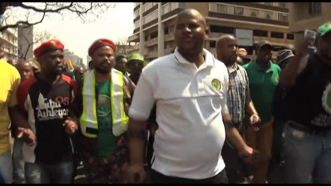Marikana: Lonmin Miners march for Legal Funding