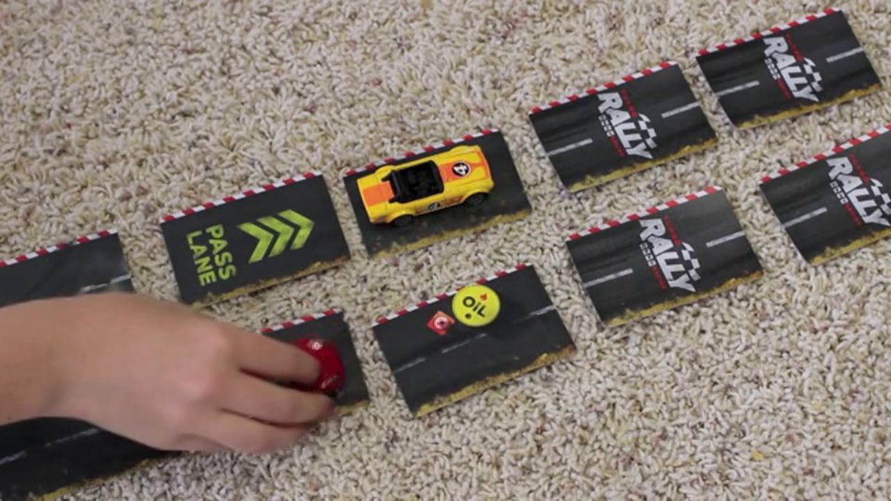 Turbo Rally Card Racing Oil Card Demo