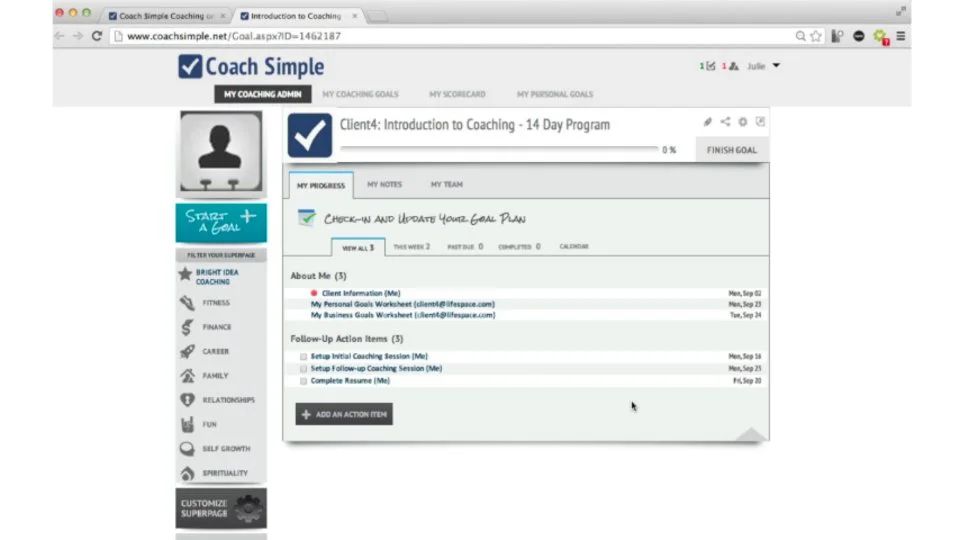 Coach Simple Admin Training 01 on Vimeo