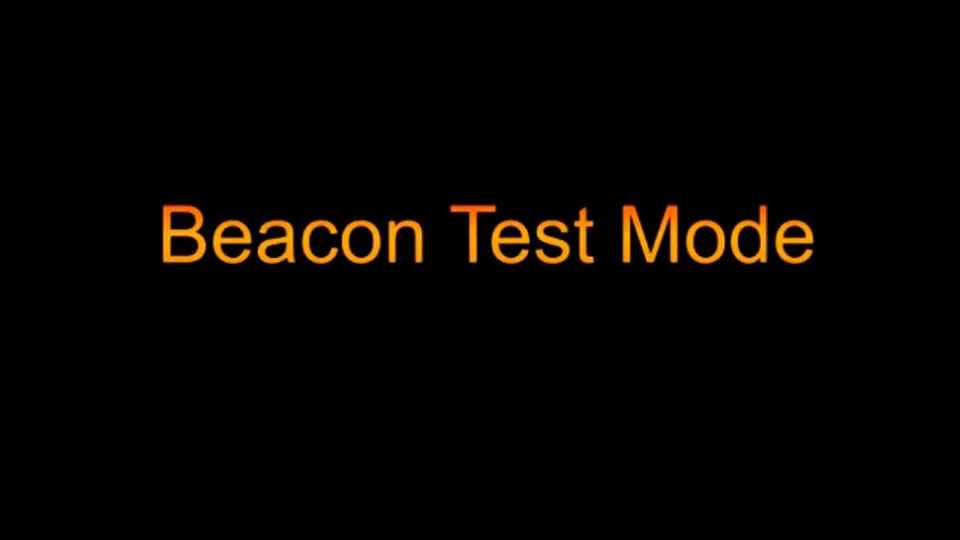 HOW TO USE BEACON TEST MODE How to put the Hot Shot Transmitter in
