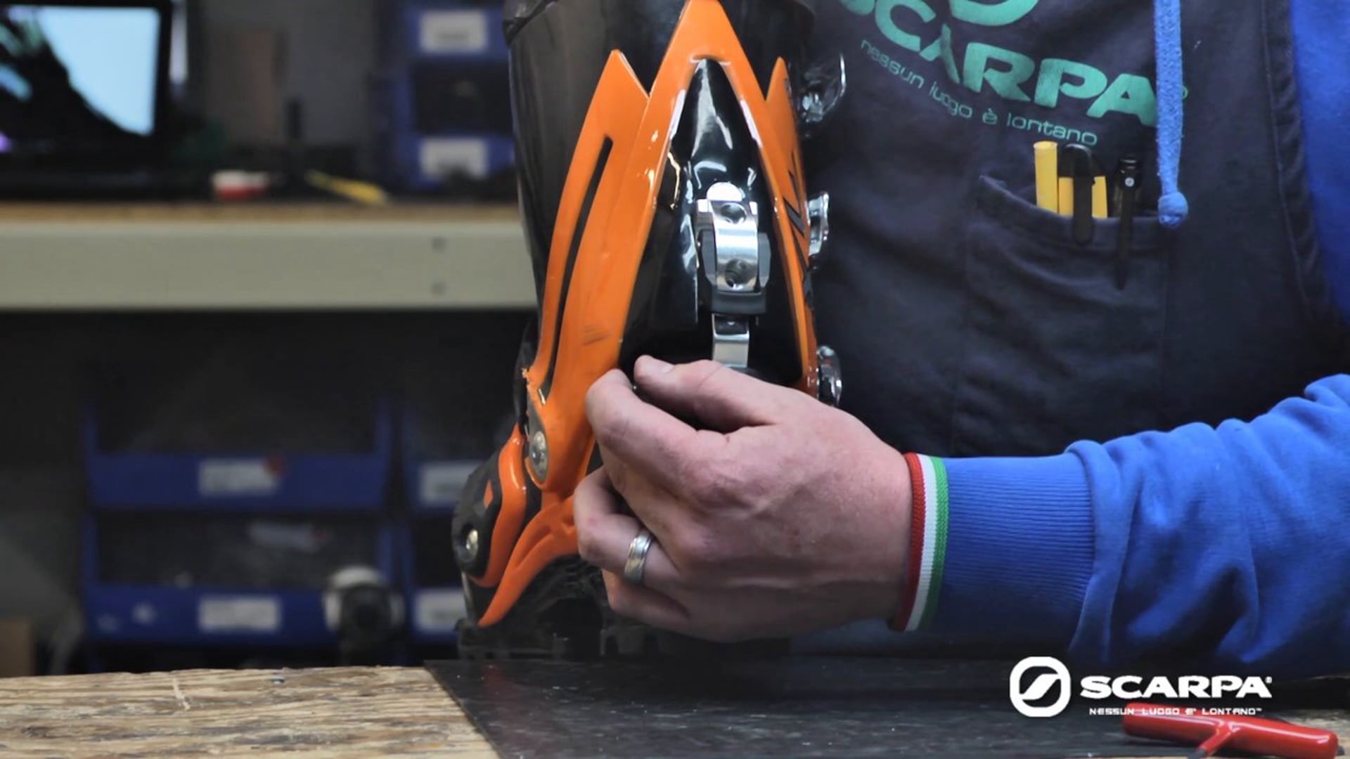 SCARPA Power Block Tour Mechanism Replacement