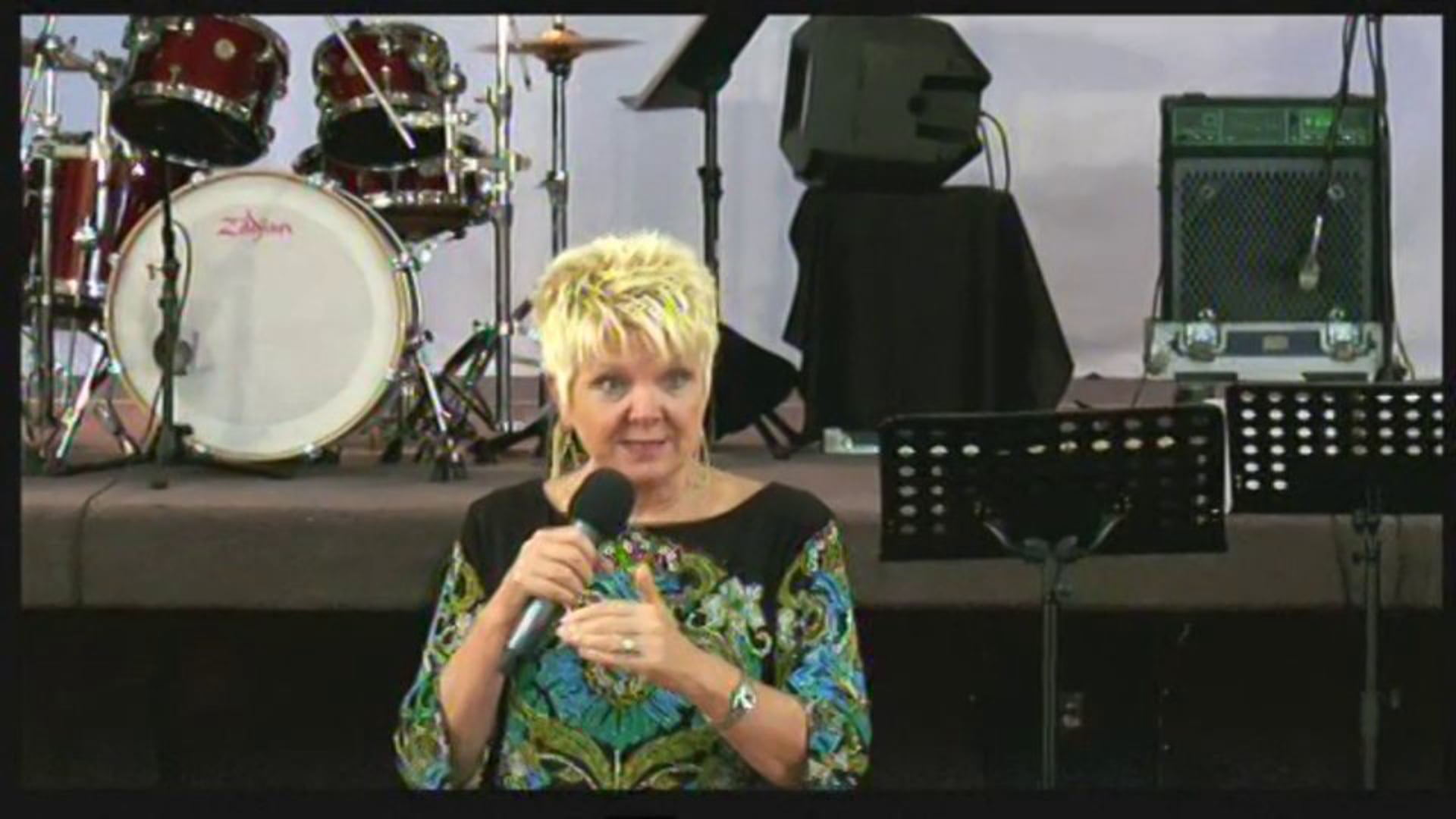 September 29 service with Patricia King