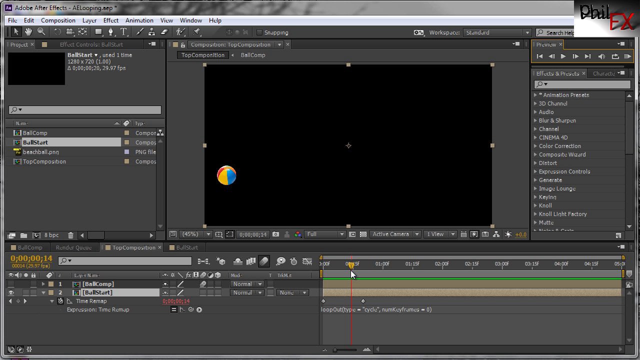 Как увеличить продолжительность проекта в after effects