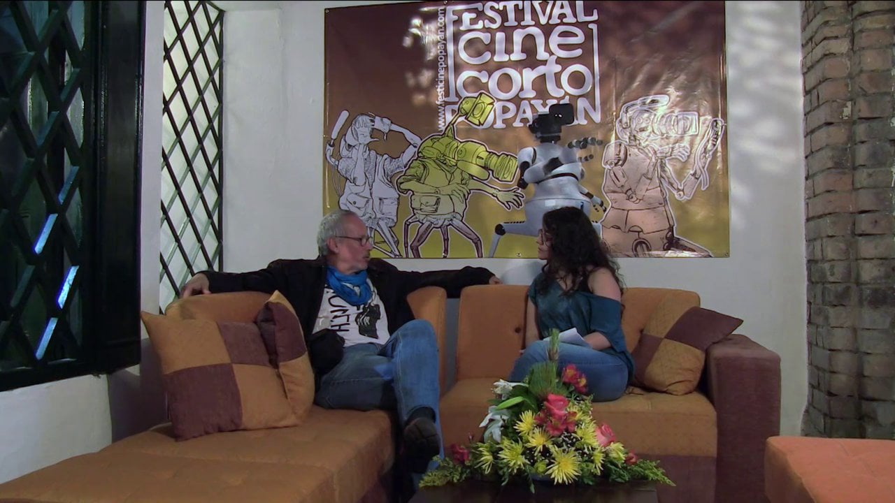 Entrevista Diego García Moreno en el Festival de Cine Corto de Popayán