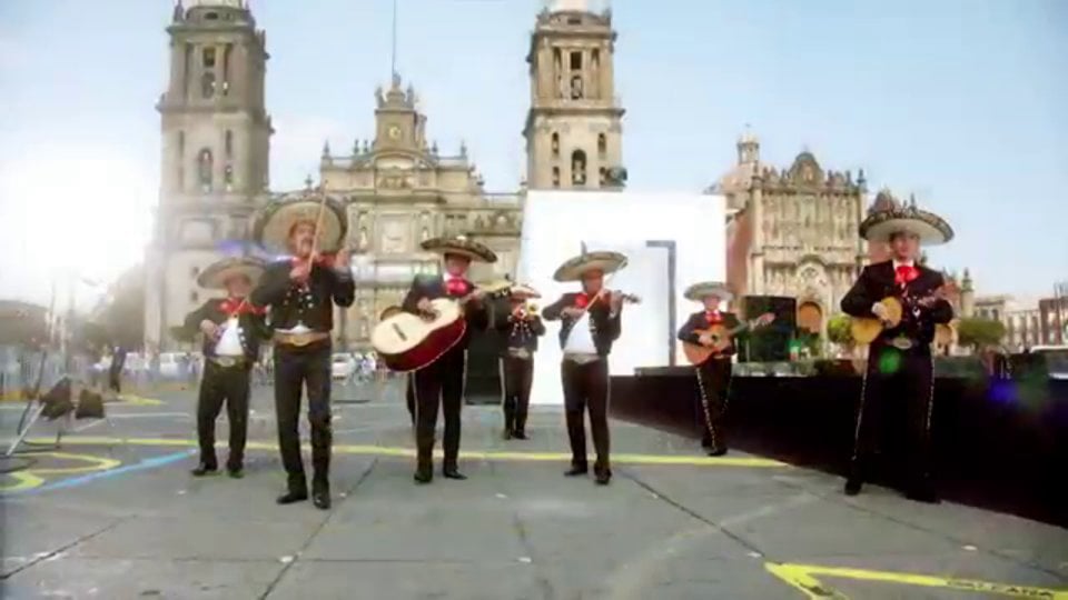 Express Fashion Show in Mexico City