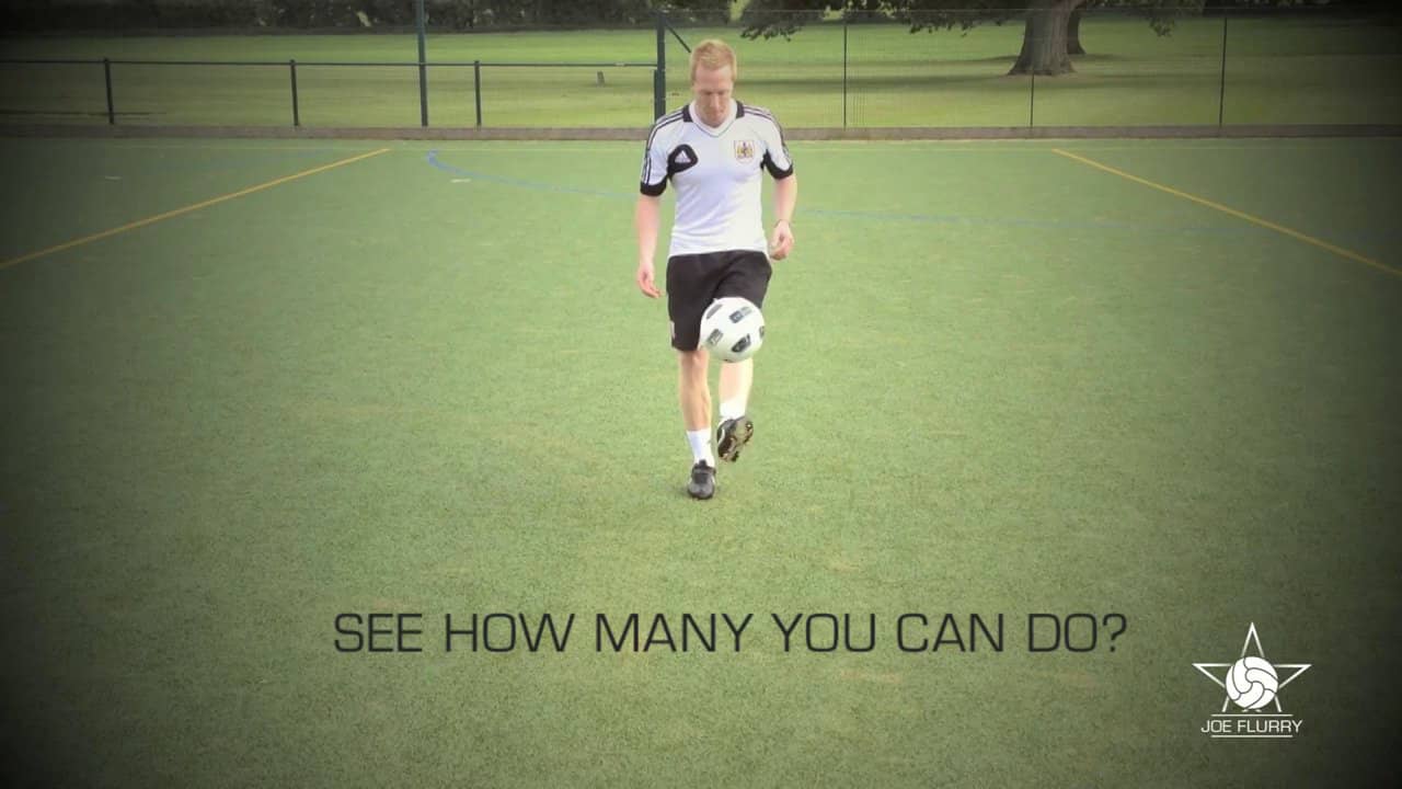 Beginners Kick Ups Tutorial Learn how to Juggle a Football Soccer