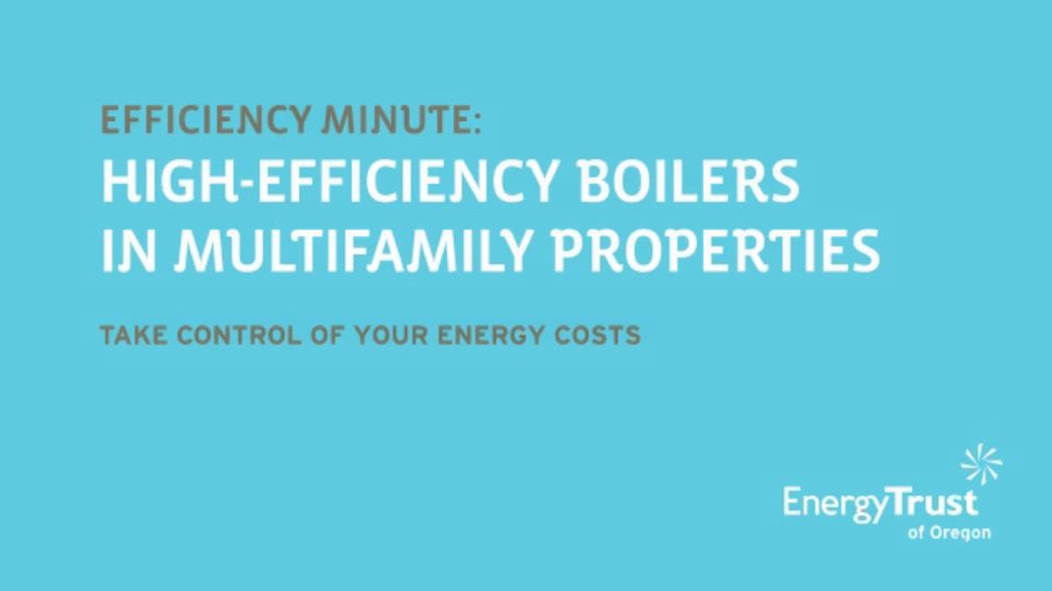 Thumbnail of video for Efficiency Minute: High-Efficiency Boilers