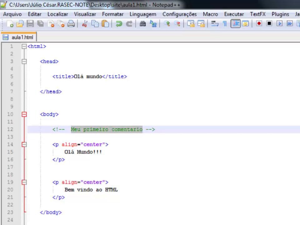01 Aula - A linguagem HTML on Vimeo