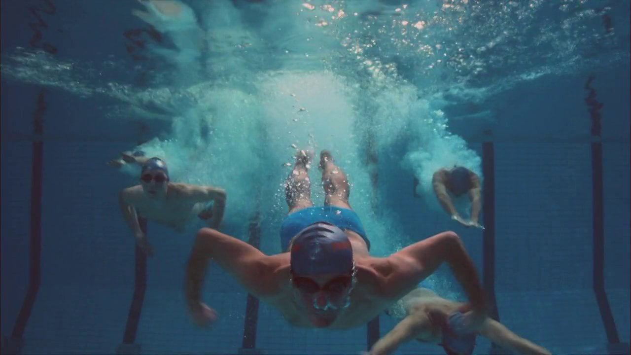 swimming synchronized online stream