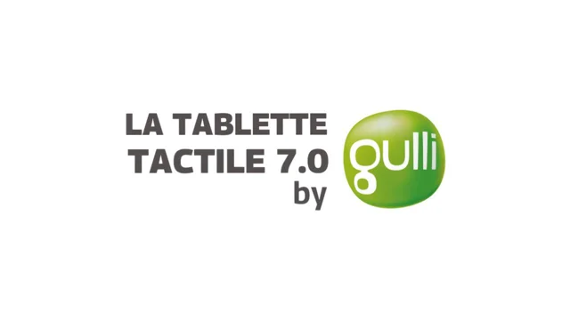 Gulli, Tablette Gulli Kurio Connect 2-7 8 Go, Tablette enfant contrôle  parental, appli enfants, 4 ans