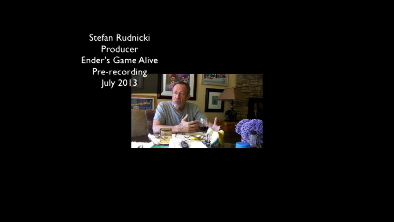 Stefan Rudnicki  - Producer and "Col. Graff"  Ender's Game Alive