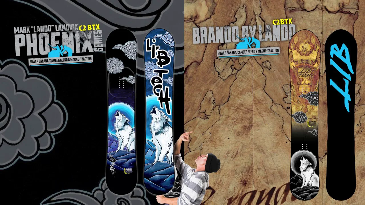 Mark Landvik's Lando Phoenix & Brando by Lando - Lib Tech Blog