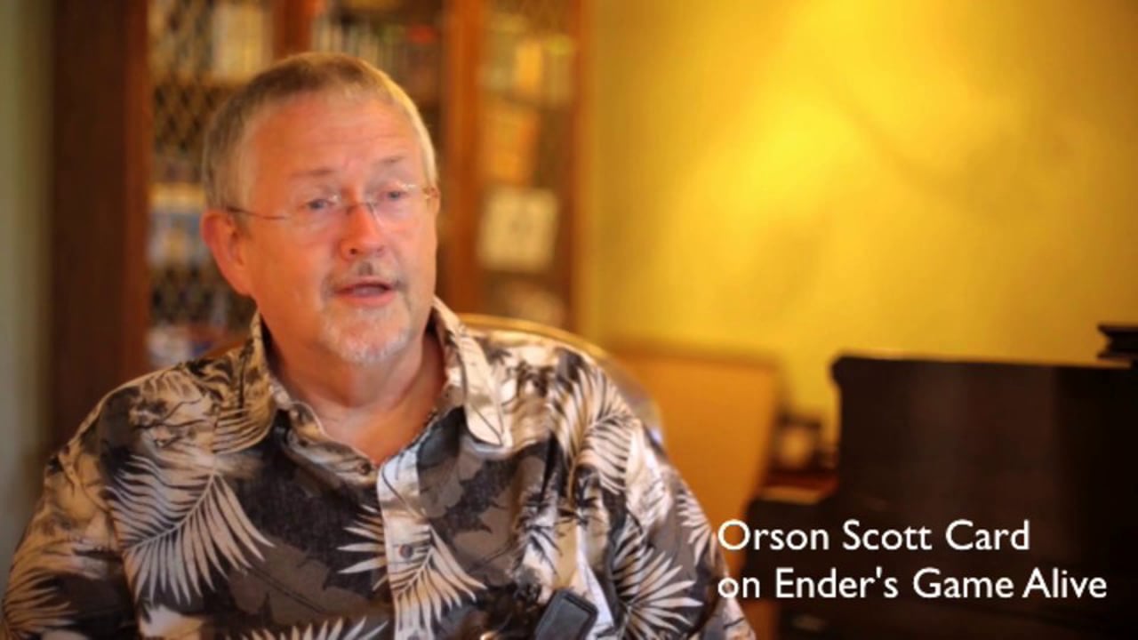Orson Scott Card - Author of Ender's Game Alive