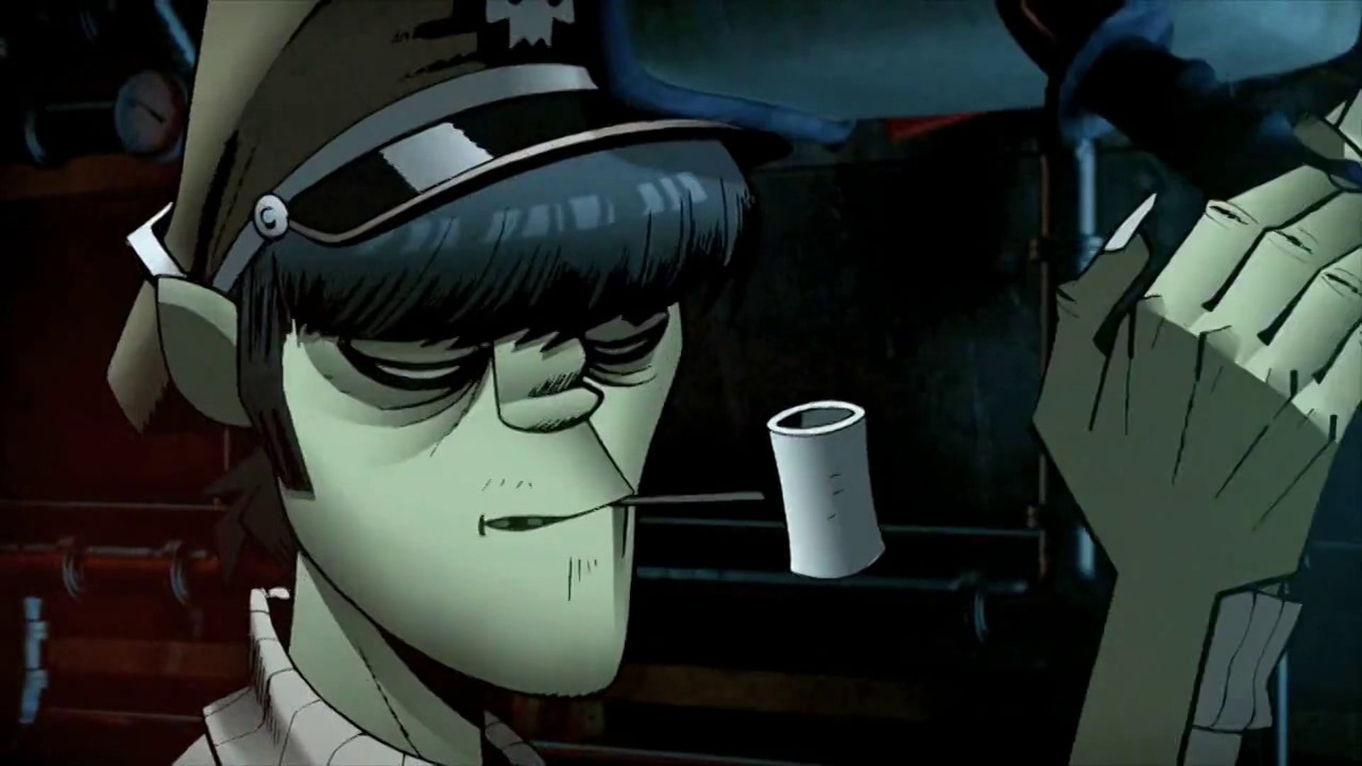 Gorillaz on melancholy hill