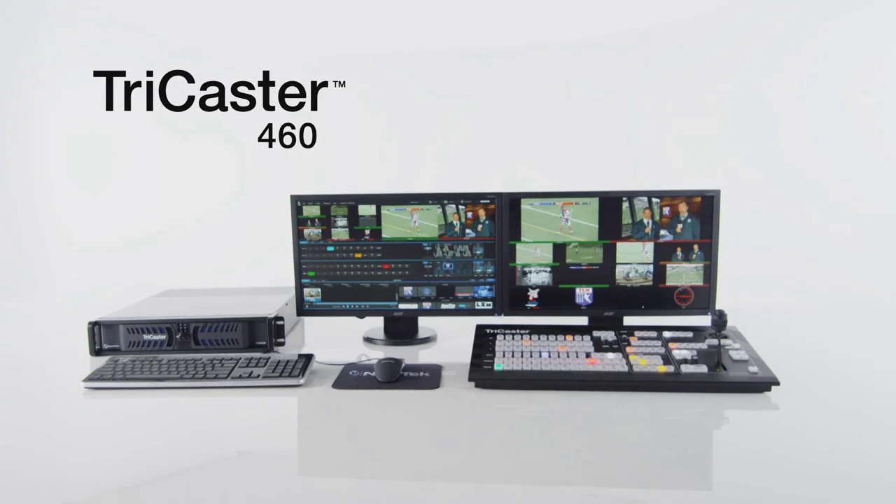 Hire now: Newtek TriCaster 460 and CS | Broadcast Services