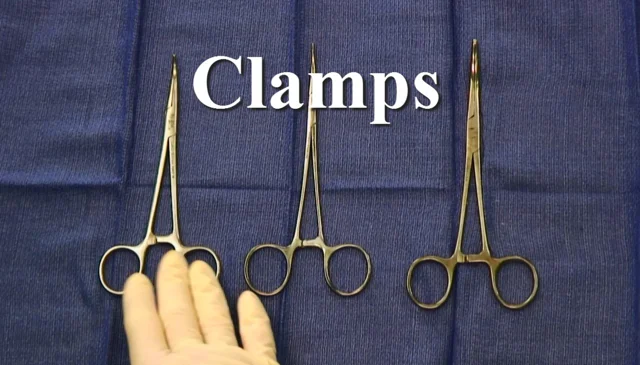 Surgical Instruments: Clamps - Anatomy Guy