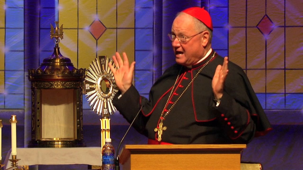 Cardinal Timothy Dolan, Keynote Speaker at the Eucharistic Congress on