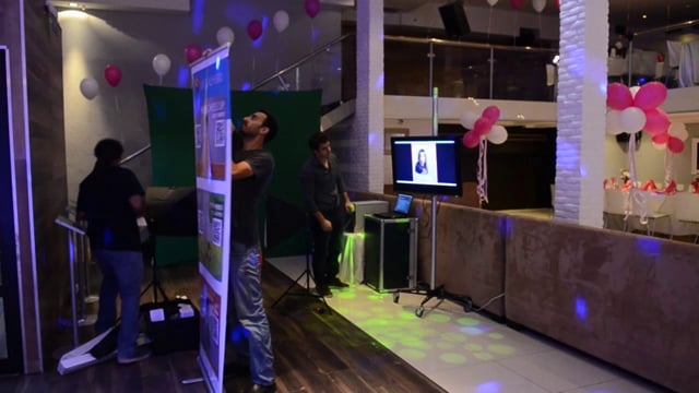 Virtual Hero at a bat mitzvah in 2013