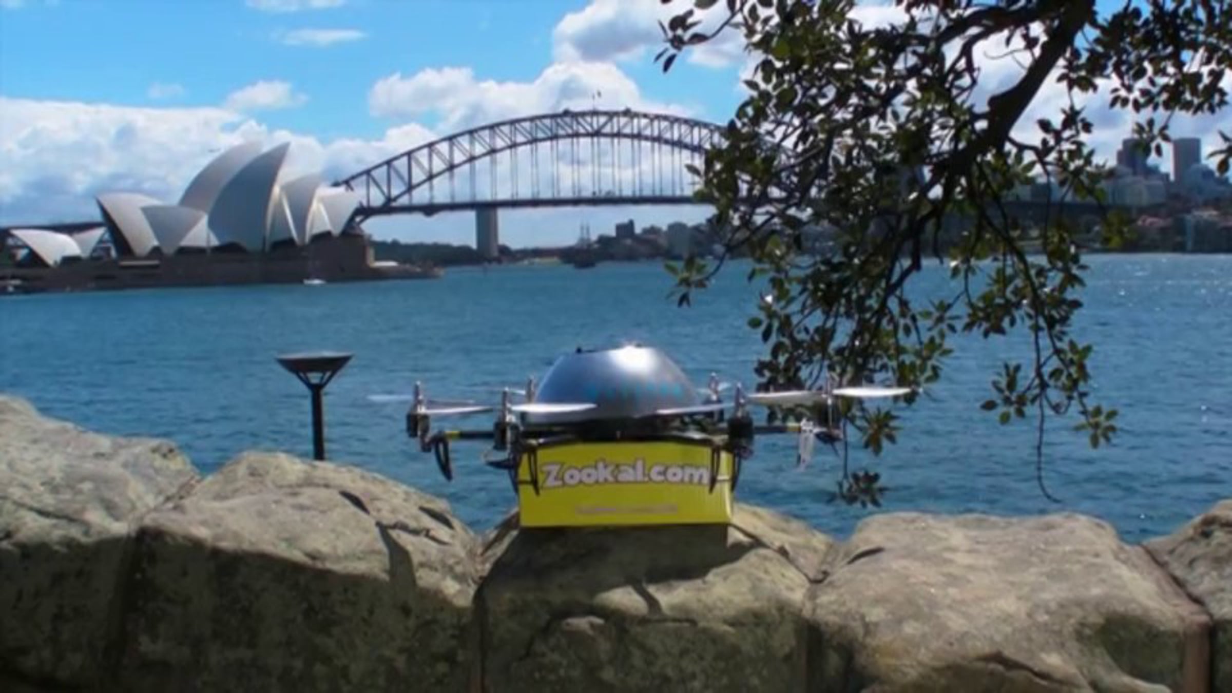 Flirtey Zookal flight