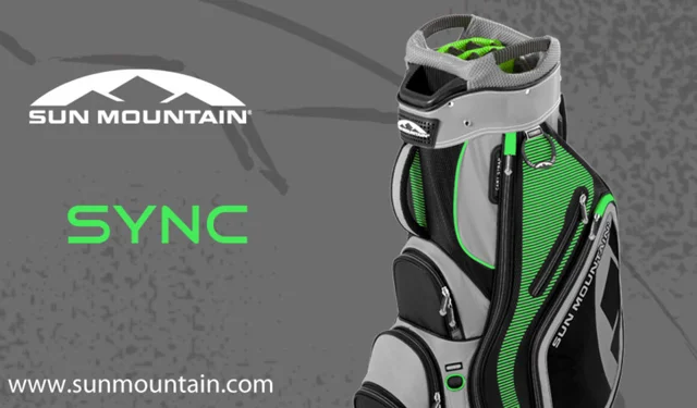 Sun Mountain Sync Golf Cart Bag