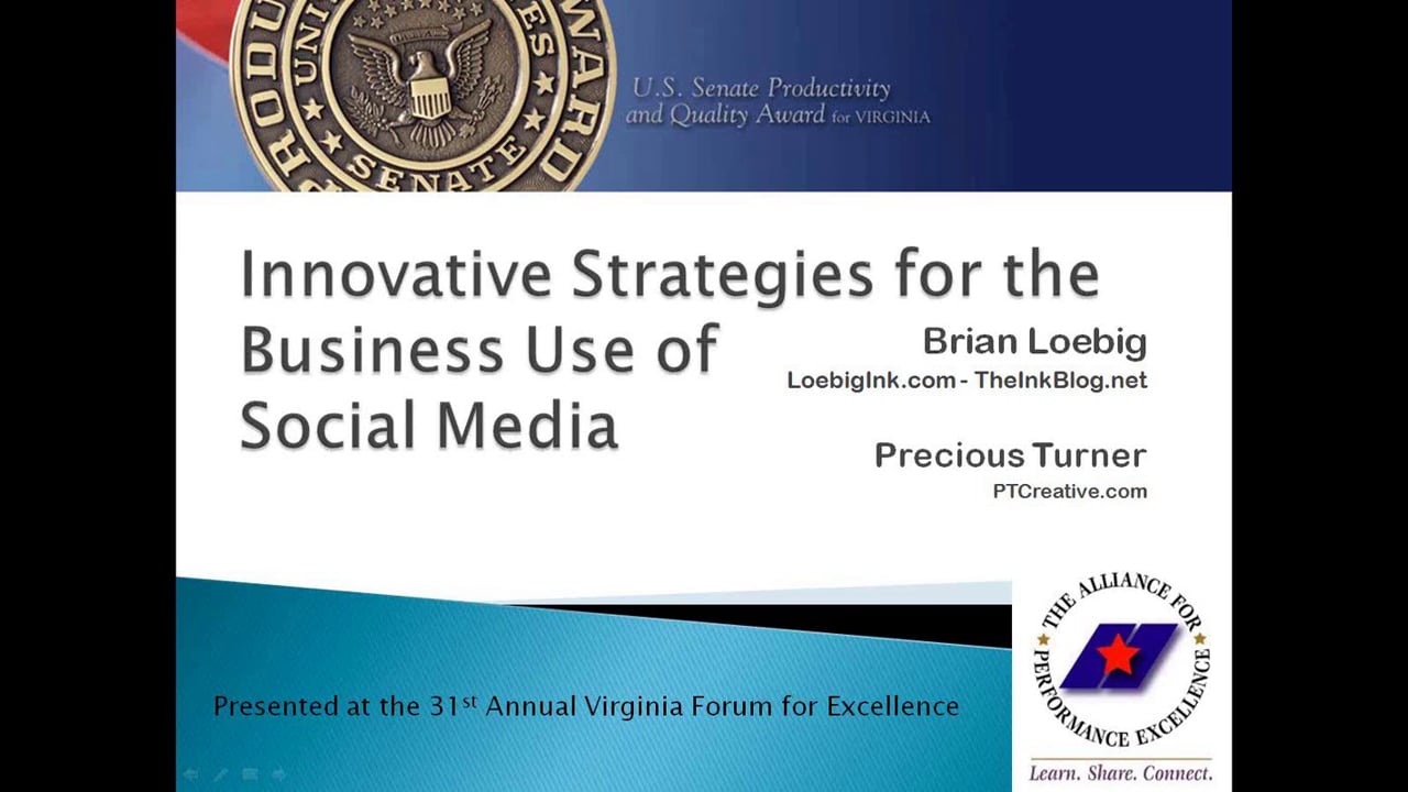 Strategic Use of Social Media for Business