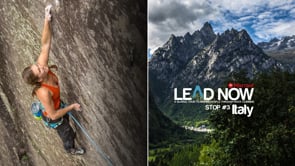 Paige Claasen in Italy, featuring Art Attack, 8c slab
