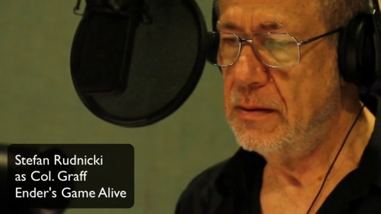 Stefan Rudnicki as Col. Hyrum Graff in Ender's Game Alive