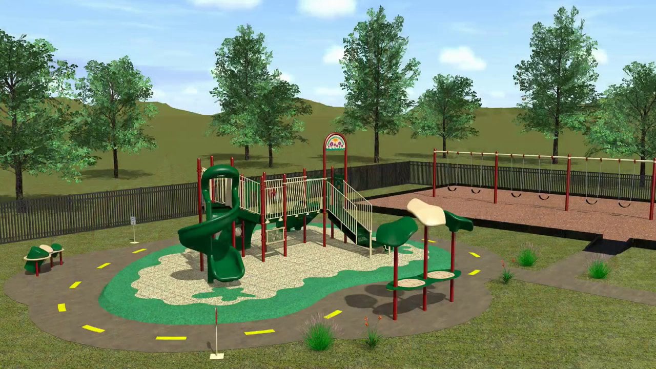Recess, Park and Playground Equipment; Samantha's Playground, St